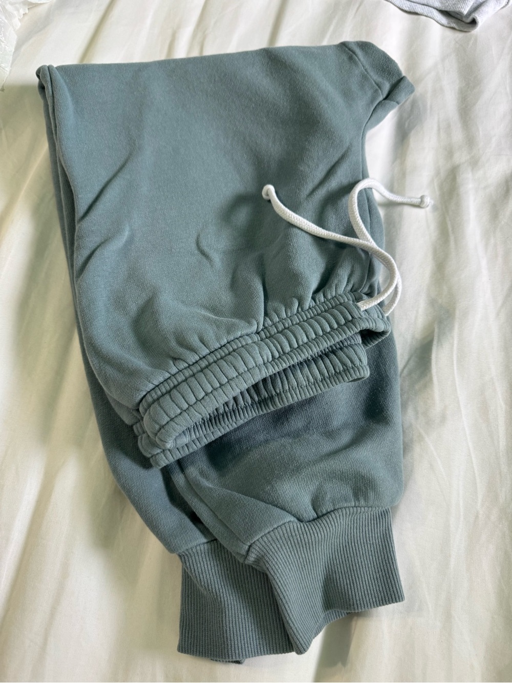 wild fable Sage Green Drawstring Joggers for women